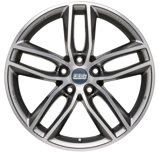 BBS SX Platinum Silber Diamantgedreht