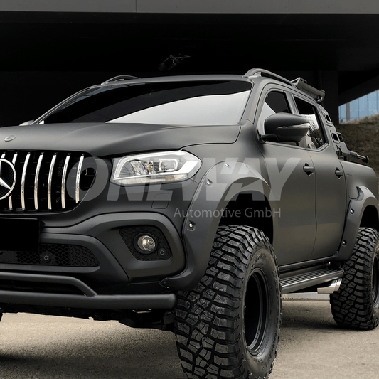 Oneway Kotflügelverbreiterungen Mercedes X Klasse W470 2017+ mit ABE TÜV