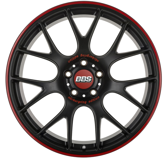 BBS CH-R Nürburgring Edition Schwarz Seidenmatt