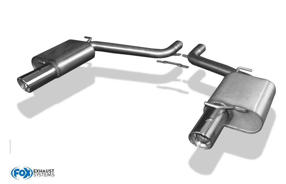 FOX Chrysler 300C 3,5l Endschalldämpfer rechts/links - 1x90 Typ 17 rechts/links