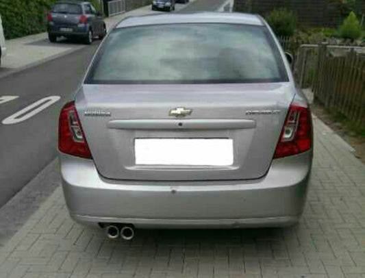 FOX Deawoo Lacetti - Stufenheck/Kombi Endschalldämpfer - 2x80 Typ 13