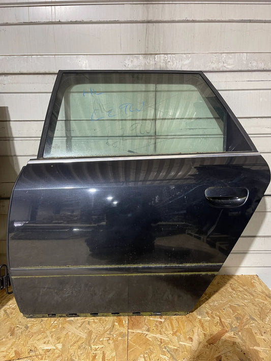 Original Audi A6 S6 RS6 4B Kombi Türe Links Hinten LZ9W ebony schwarz Tür