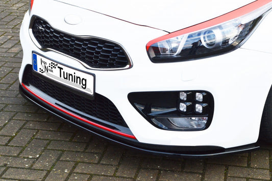 CUP Frontspoilerlippe ABS Kia Ceed GT, Pro Ceed GT Bj.:2013-2018 Carbon