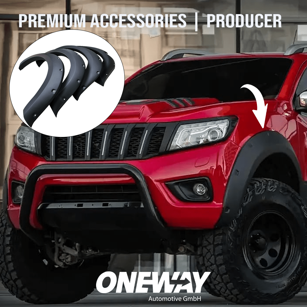 Oneway Kotflügelverbreiterungen NISSAN Navara NP300 (D23) 2017-2021 mit ABE TÜV