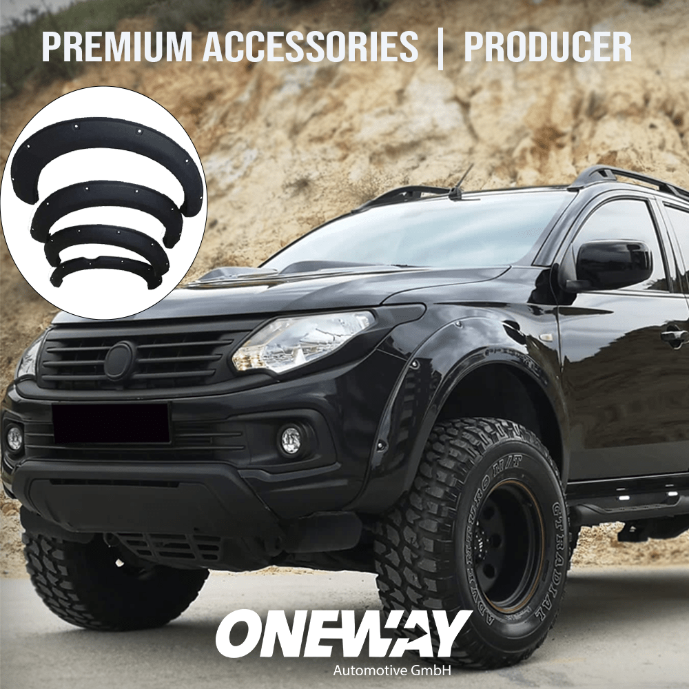 Oneway Kotflügelverbreiterungen FIAT Fullback 2015-2019 ohne ABE TÜV