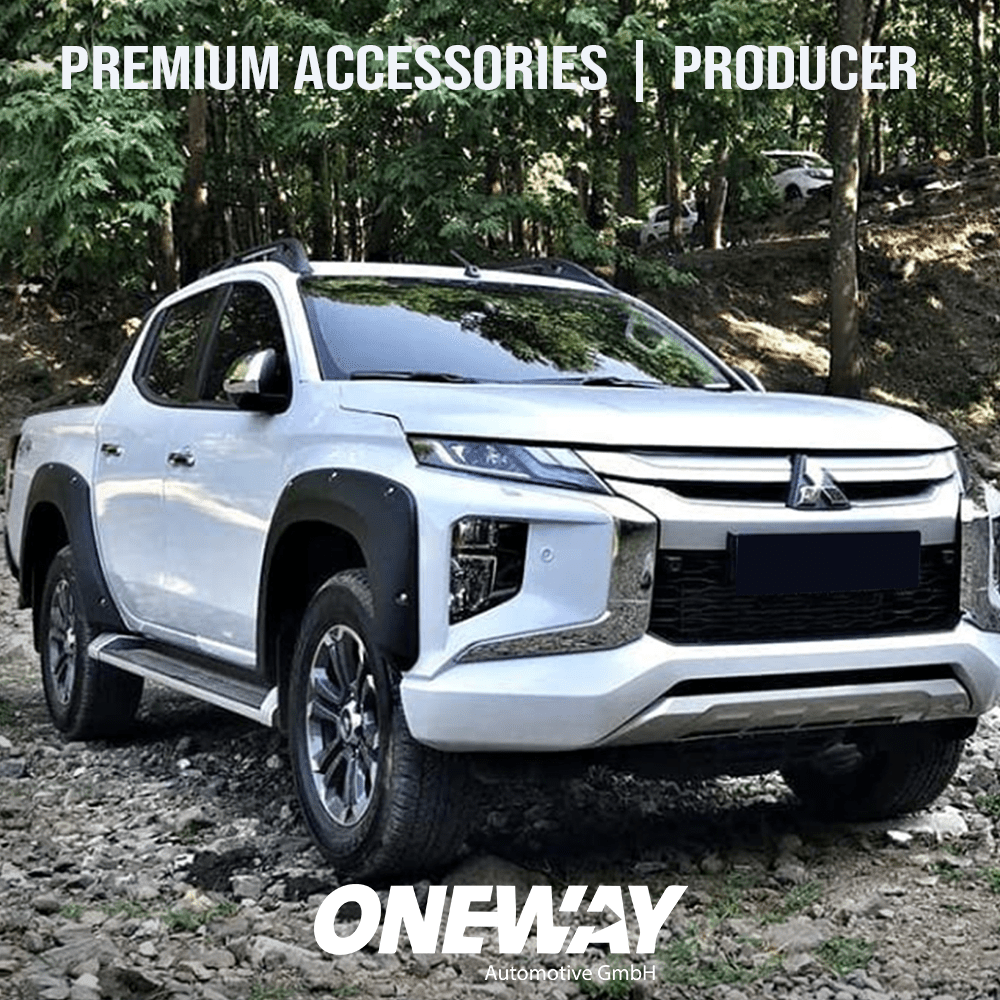 Oneway Kotflügelverbreiterungen MITSUBISHI L200 Triton Serie 6 2019+ mit ABE TÜV