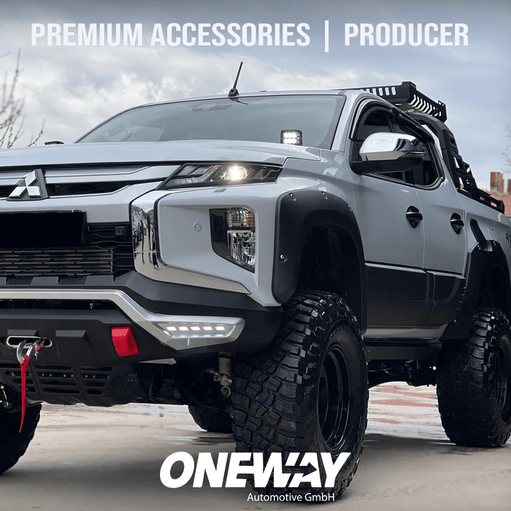 Oneway Kotflügelverbreiterungen MITSUBISHI L200 Triton Serie 6 2019+ mit ABE TÜV