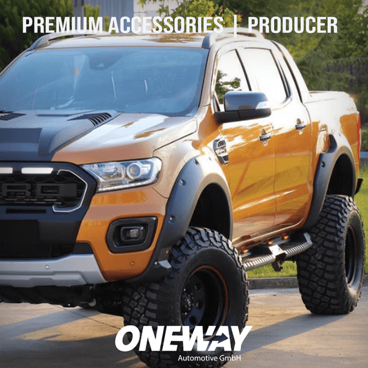 Oneway Kotflügelverbreiterungen FORD Ranger T8 2019-2022 mit ABE TÜV