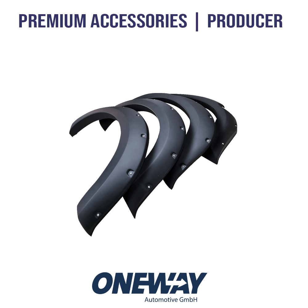 Oneway Kotflügelverbreiterungen FORD Ranger T6-T7-T8 2012-2022 mit ABE TÜV