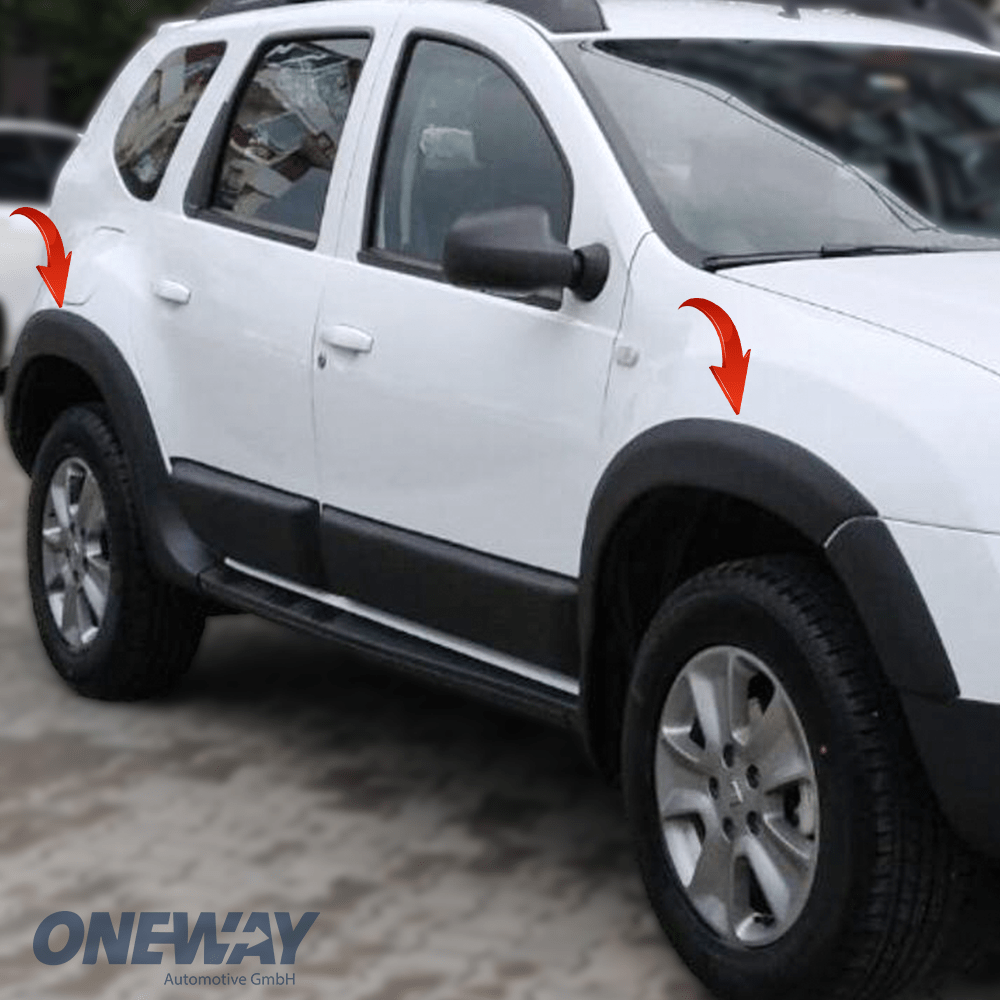 Oneway Radlaufleisten DACIA Duster Serie 1 2010-2017 mit ABE TÜV