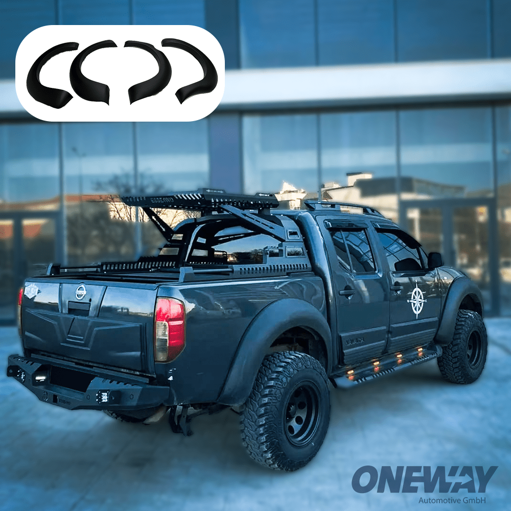 Oneway Kotflügelverbreiterungen NISSAN Navara D40 2005-2010 mit ABE TÜV