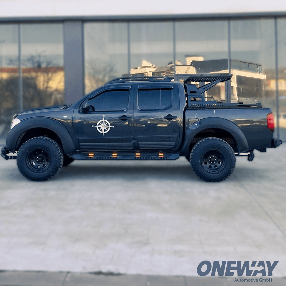 Oneway Kotflügelverbreiterungen NISSAN Navara D40 2005-2010 mit ABE TÜV
