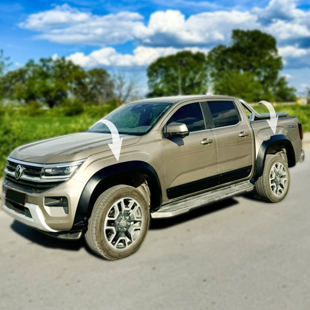 Oneway Kotflügelverbreiterungen VW Amarok MK2 2022+ mit ABE TÜV