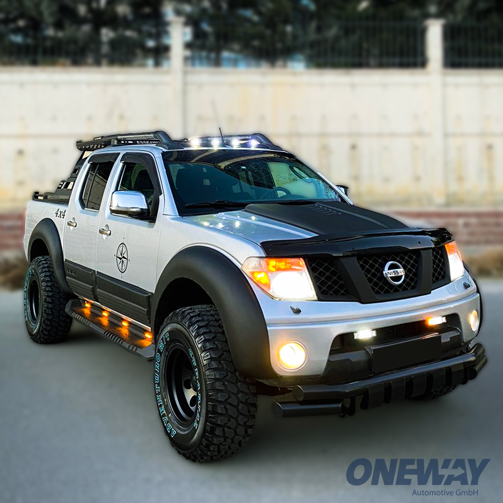 Oneway Kotflügelverbreiterungen NISSAN Navara D40 2010-2014 mit ABE TÜV