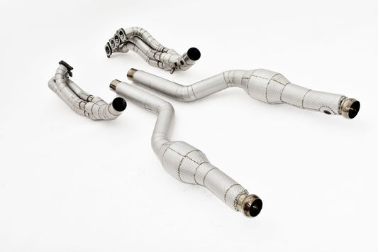 Friedrich Motorsport Fächerkrümmer mit 200 Zellen Sport-Kat. Edelstahl