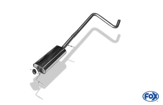 FOX Ford Fiesta VII/ Fiesta VII Sport Benzin Vorschalldämpfer