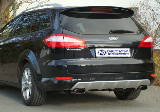 FOX Ford Mondeo IV Turnier (Kombi) - Sport Endschalldämpfer rechts/links - 145x65 Typ 59 rechts/links