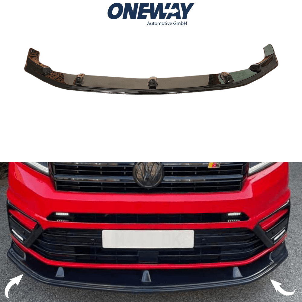 Oneway Frontspoiler VW Crafter MK2 / MAN TGE MK1 Vorfacelift 2017+ mit ABE TÜV