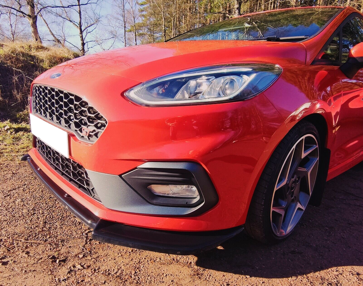 Oneway Frontspoiler FORD Fiesta MK8 ST / ST-Line 2017-2021 mit ABE TÜV
