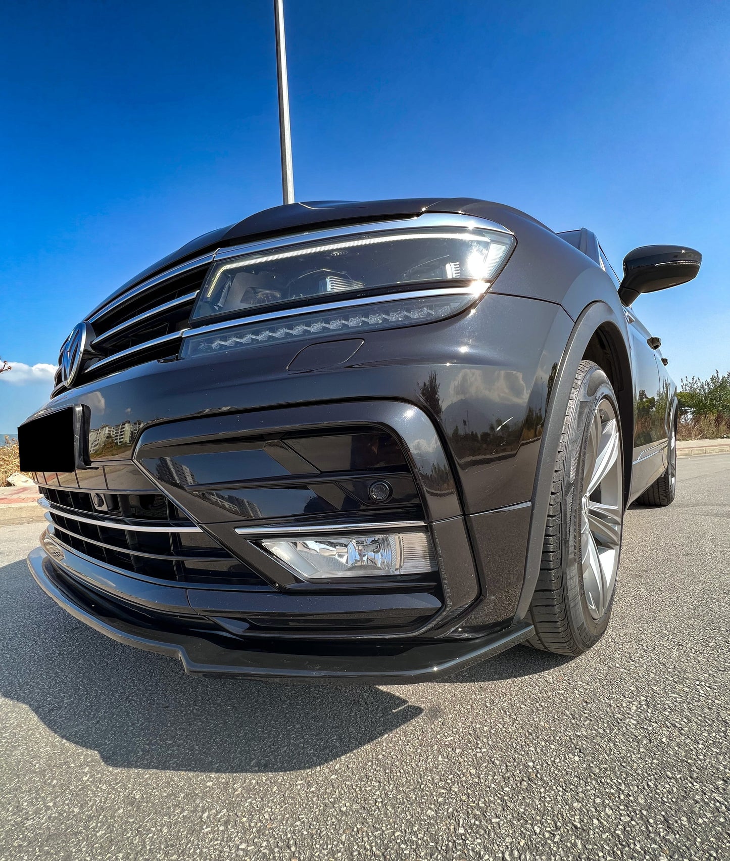 Oneway Frontspoiler VW Tiguan MK2 R-Line 2015-2020 mit ABE TÜV