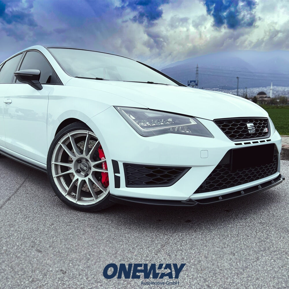 Oneway Frontspoiler SEAT Leon FR MK3 2012-2016 V2 mit ABE TÜV
