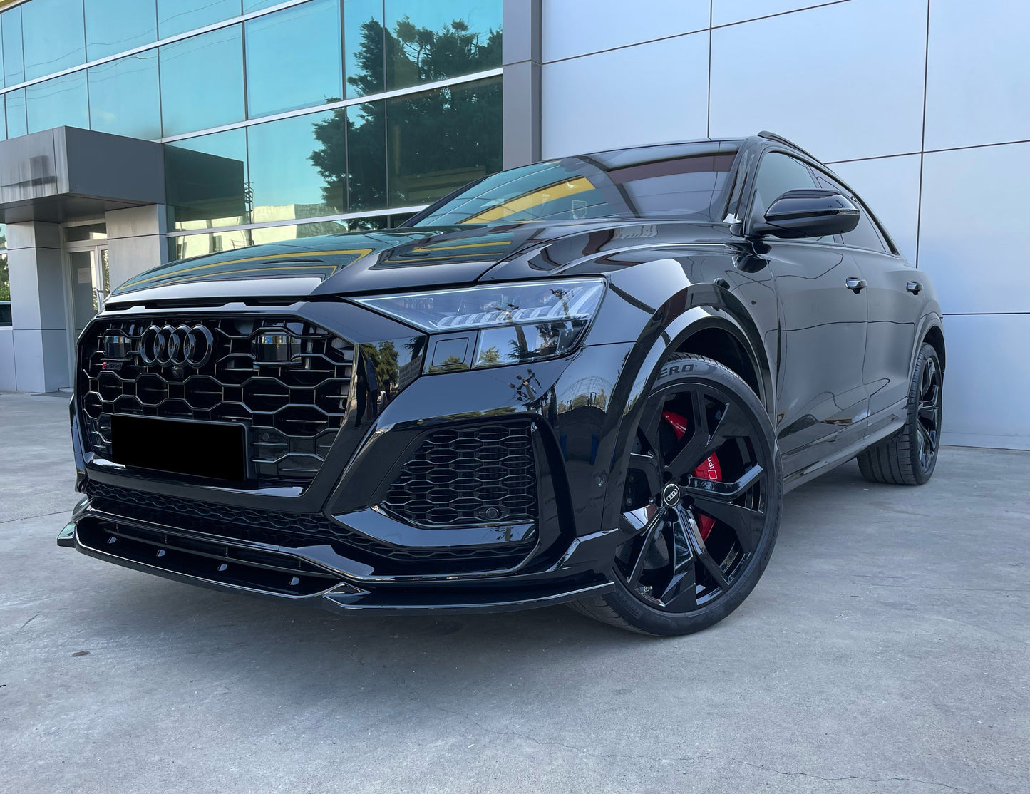 Oneway Frontspoiler AUDI RS Q8 Mk1 2019+ mit ABE TÜV