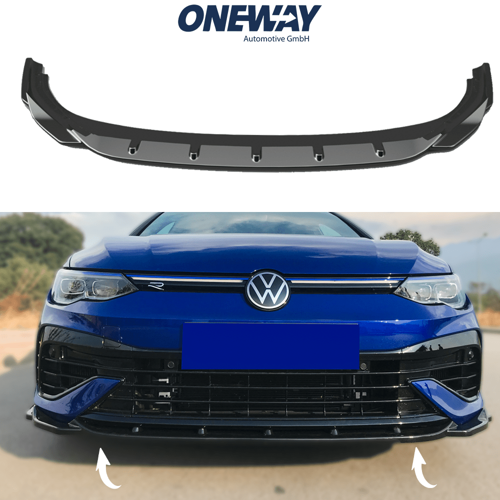 Oneway Frontspoiler VW Golf MK 8 R 2020+ mit ABE TÜV