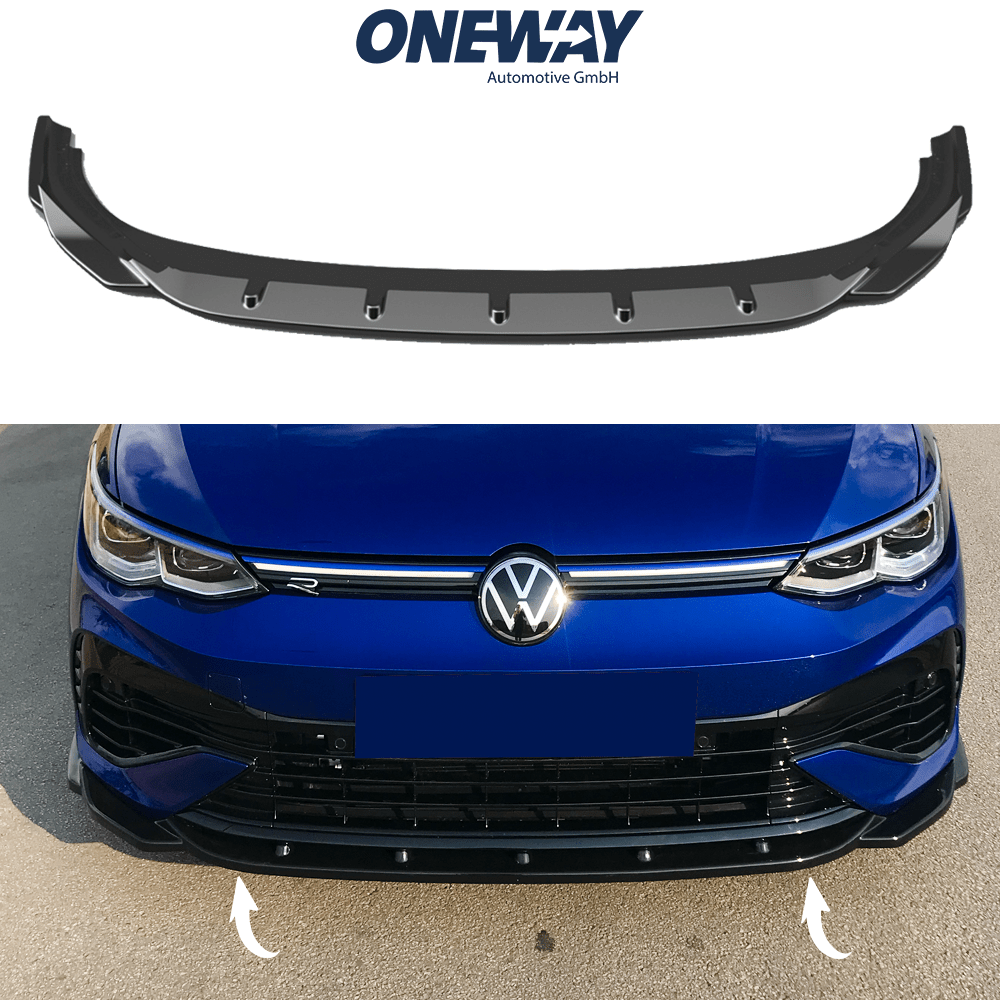 Oneway Frontspoiler VW Golf MK 8 R 2020+ mit ABE TÜV