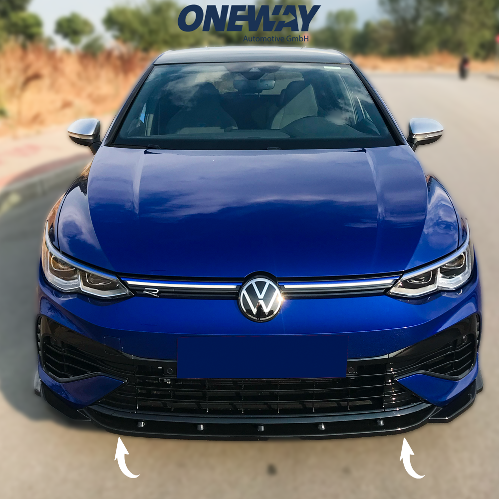 Oneway Frontspoiler VW Golf MK 8 R 2020+ mit ABE TÜV