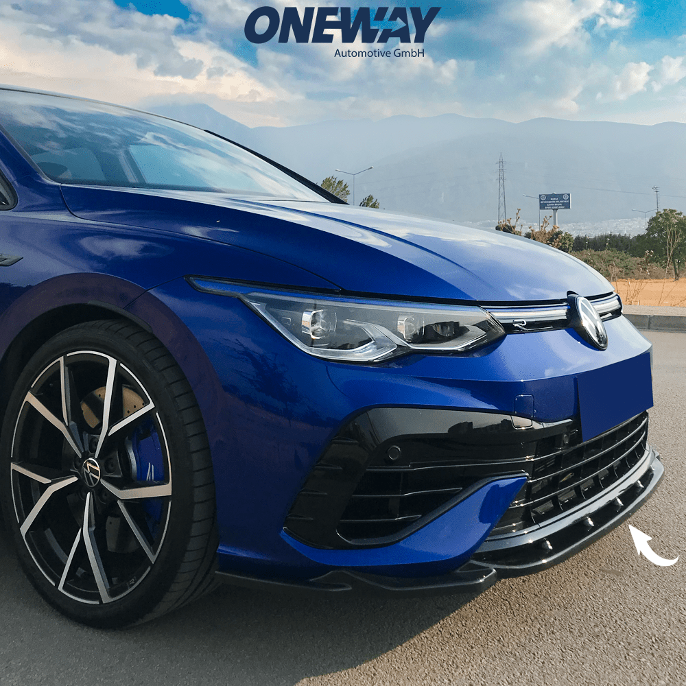 Oneway Frontspoiler VW Golf MK 8 R 2020+ mit ABE TÜV