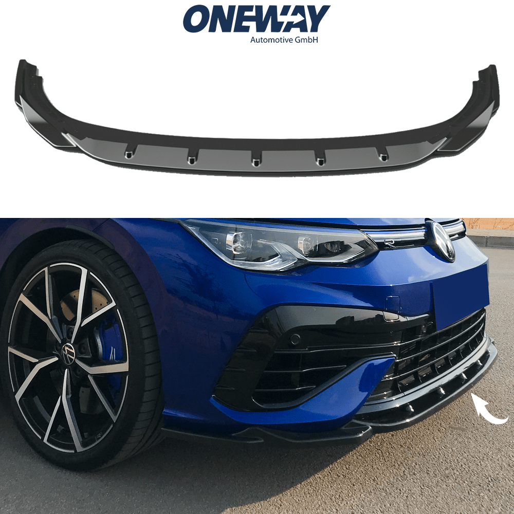 Oneway Frontspoiler VW Golf MK 8 R 2020+ mit ABE TÜV