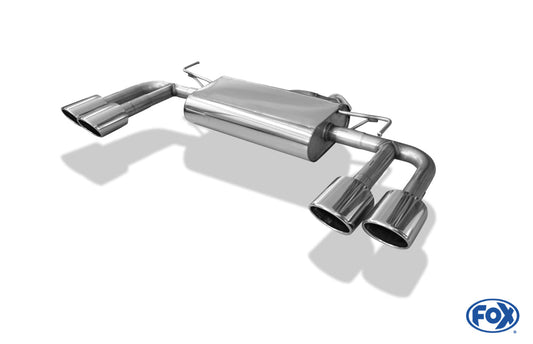 FOX Hyundai Tucson TLE 4x2 & 4x4 Endschalldämpfer Ausgang rechts/links - 2x115x85 Typ 32 rechts/links