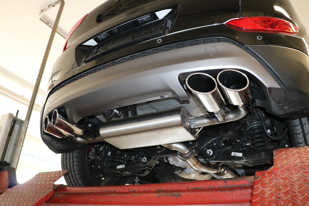 FOX Hyundai Tucson TLE 4x2 & 4x4 Endschalldämpfer Ausgang rechts/links - 2x115x85 Typ 38 rechts/links