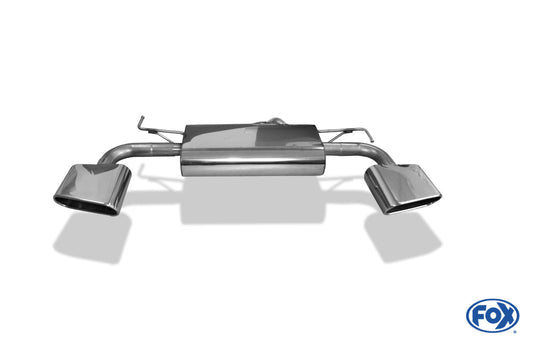 FOX Hyundai Tucson TLE 4x2 & 4x4 Endschalldämpfer Ausgang rechts/links - 220x85 Typ 49 rechts/links