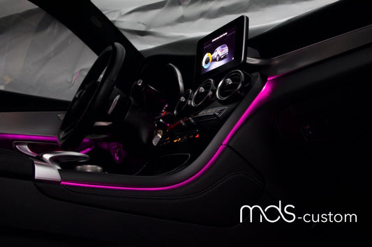 Mercedes X253 Ambientebeleuchtung 3-64 Farben – Upgrade-Nachrüstsatz für Mercedes GLC