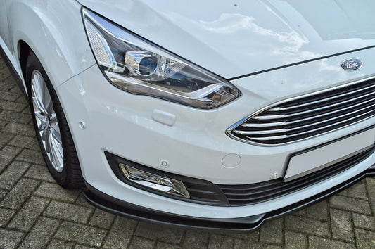 CUP Frontspoilerlippe ABS Ford C-Max ab Bj.: 2015- Schwarz Glanz