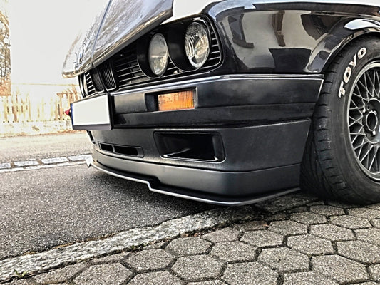 CUP Frontspoilerlippe ABS BMW 3er E30 Bj.: 1982-1994 Schwarz Matt