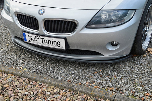 CUP Frontspoilerlippe ABS BMW Z4 E85 Bj.: 2000-2006 Schwarz Matt