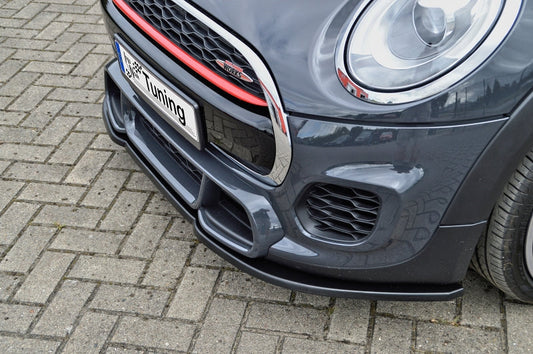 CUP Frontspoilerlippe ABS Mini Cooper JCW, F55/F56 Ab Bj.:2014- Schwarz Glanz