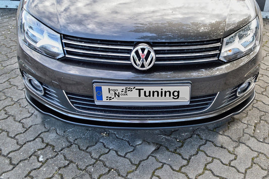 CUP Frontspoilerlippe ABS Volkswagen Eos 2010-2015 Schwarz Glanz