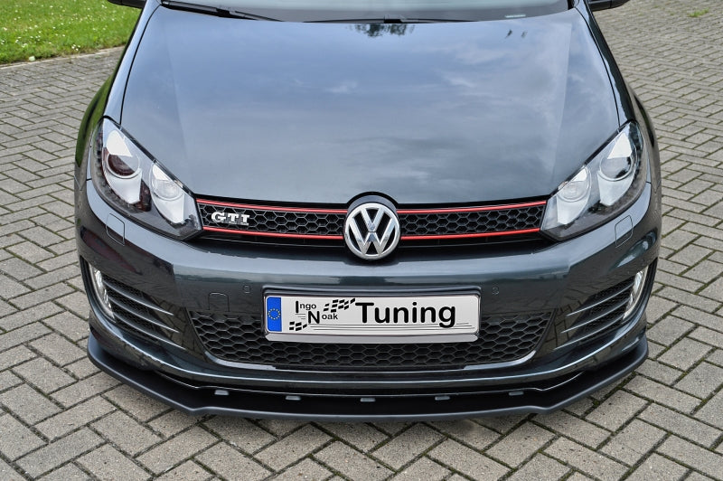 Gefräster Heckansatz Volkswagen Golf 6, Edition 35, Typ.1K Schwarz Matt