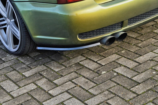 Heckansatz Seitenteile ABS Audi RS4, B5 Bj.: 1999-2001 Schwarz Glanz