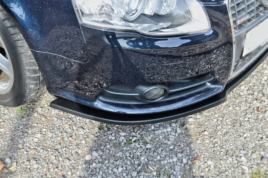 CUP Frontspoilerlippe ABS Audi A4 / B7 S-Line Bj.:2004-2008 Schwarz Matt