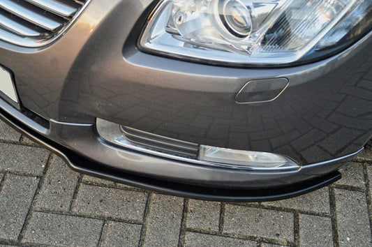 CUP Frontspoilerlippe ABS Opel Insignia ab Bj.: 2008-2013 Schwarz Glanz