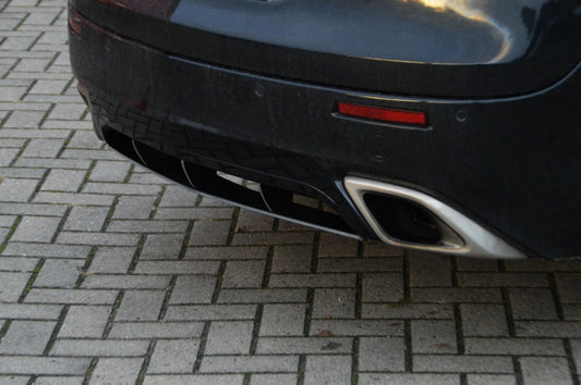 Gefräster Heckansatz Opel Insignia OPC Ab Bj.: 2009- Schwarz Matt