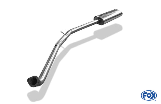 FOX Kia Rio II Vorschalldämpfer