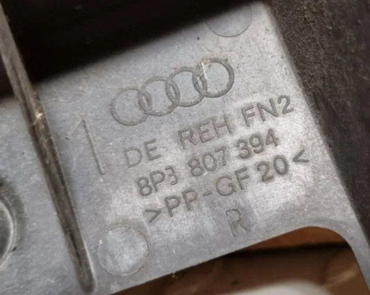 Stoßstangenhalter HR AUDI A3 8P Halterung Stoßstange 8P3807394