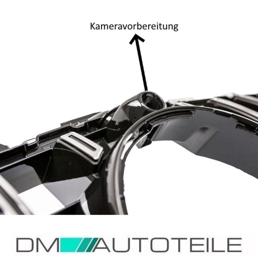 Sport-Panamerica GT Kühlergrill Mercedes C-Klasse W205 14-18 360°