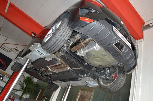 FMS 70mm Anlage mittig Seat Ibiza 6J Facelift / 6P SC Cupra