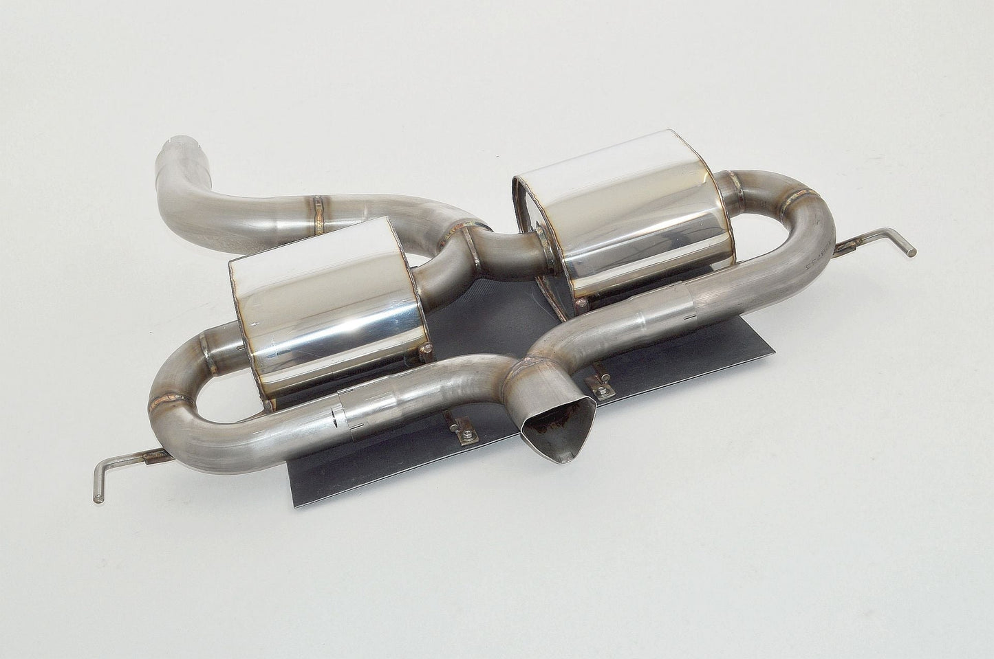 FMS 76mm Duplex-Sportendschalldämpfer mittig Opel Corsa D OPC